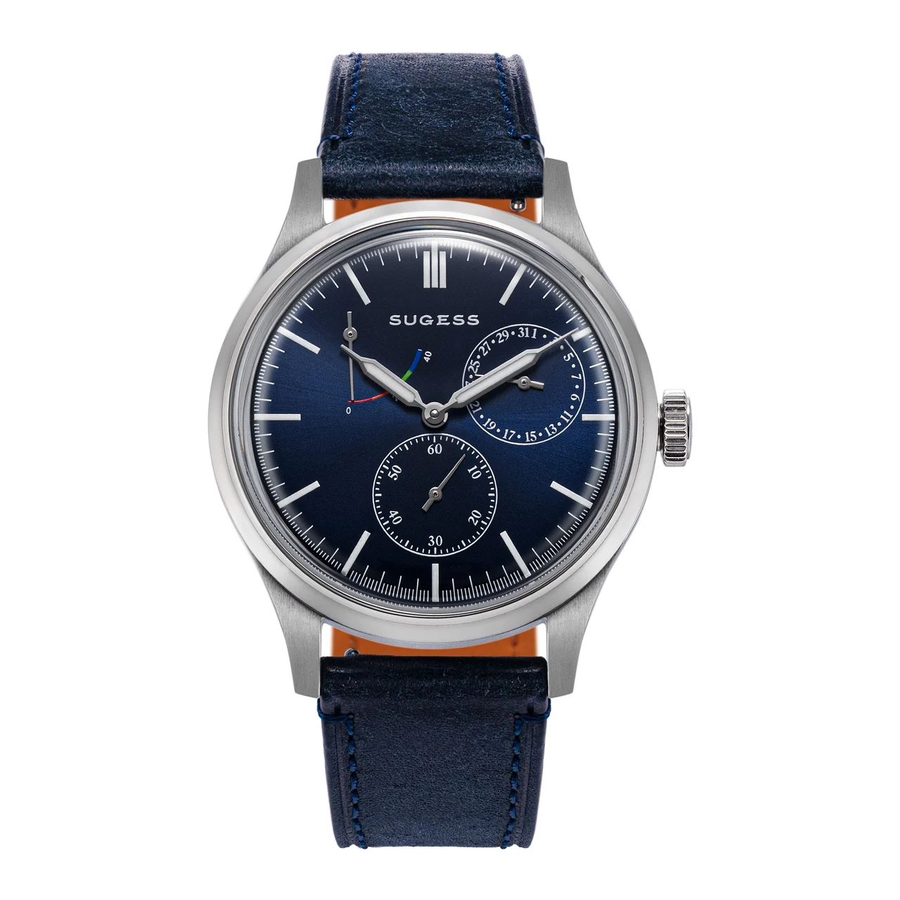 Sugess Deep Blue Dial Stainless-Steel Automatic sugess-s458-deep-blue-dial-stainless-steel-automatic 48 mm kol saati