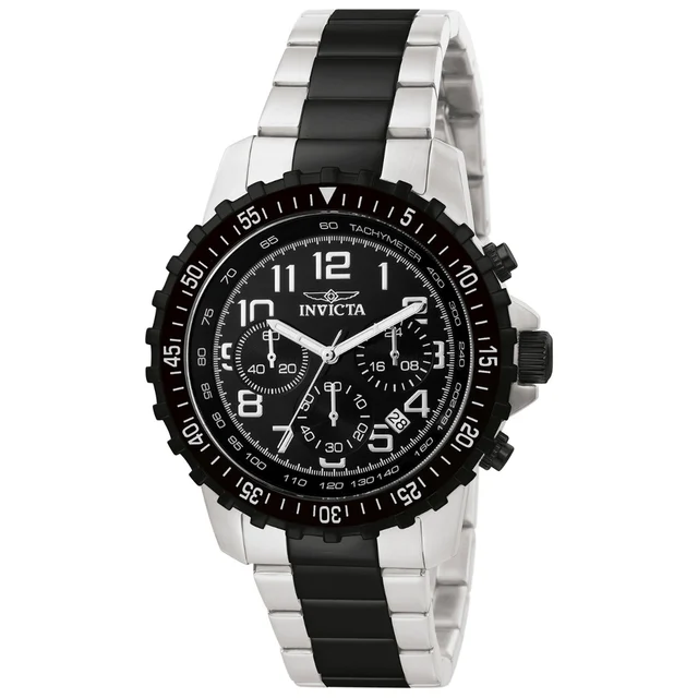 Invicta Specialty Vector Field Watch - 45mm. Steel, Black (1326) kol saati