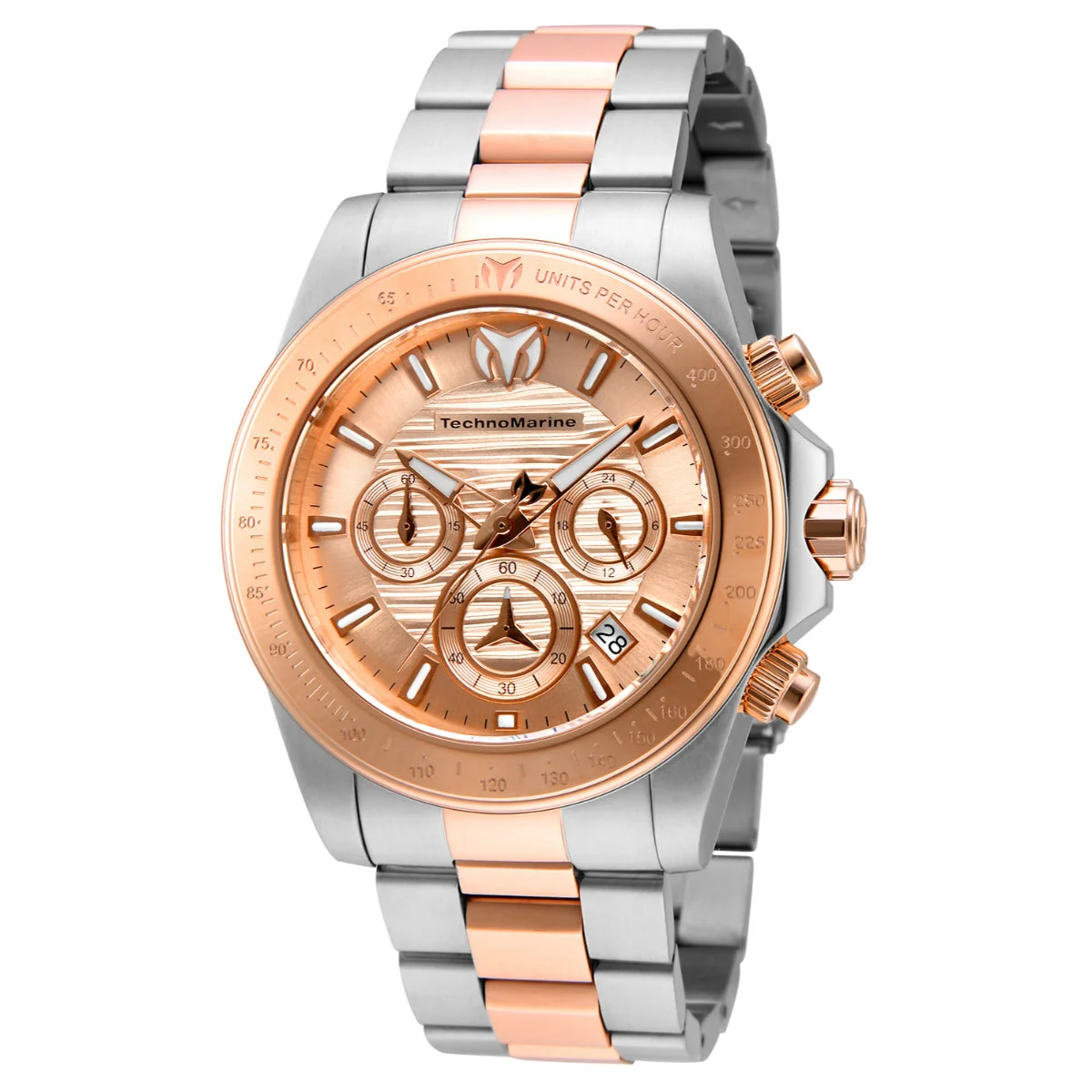 Invicta TechnoMarine Manta Ray Watch - 42mm, Steel, Rose Gold (TM-219007) 42 mm kol saati