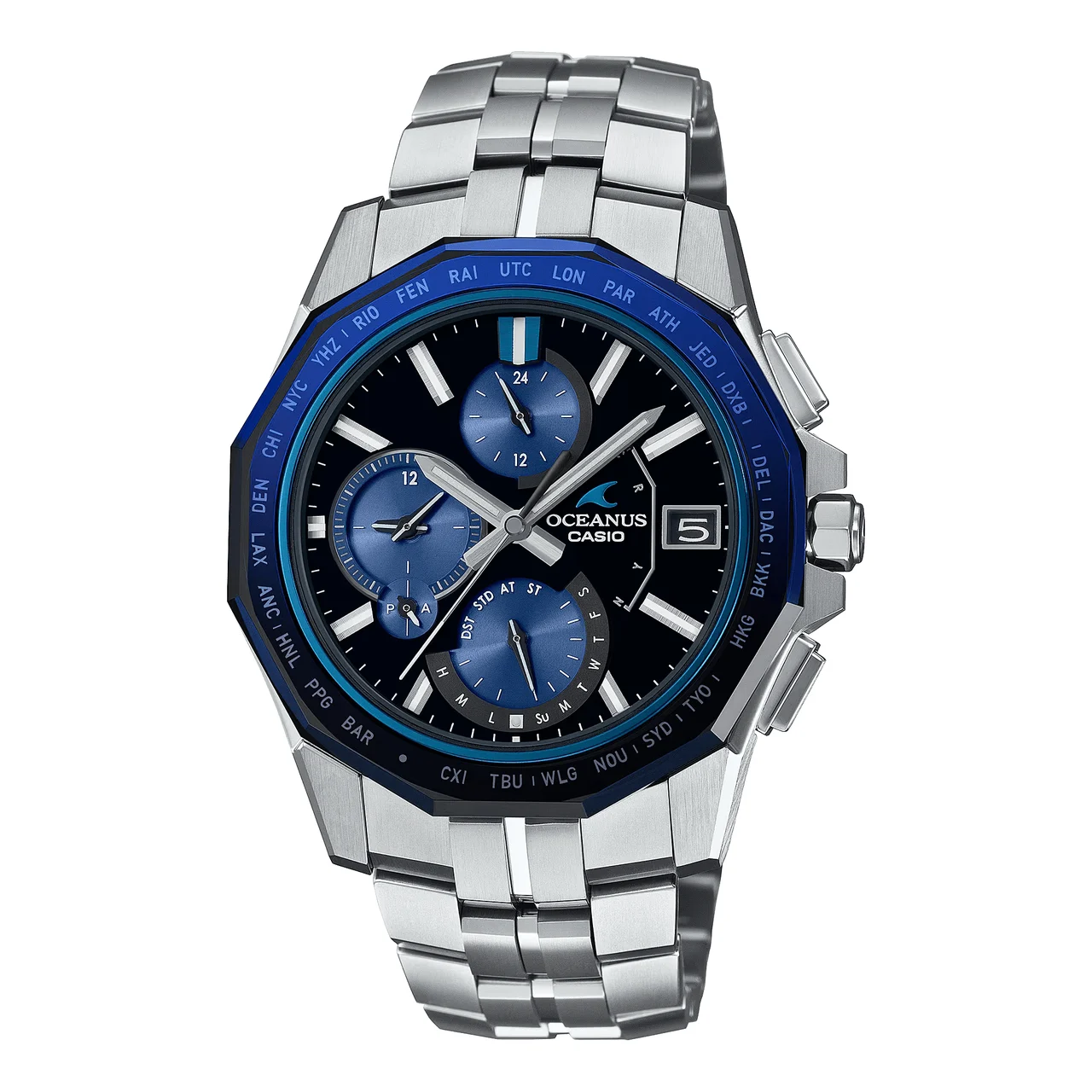 Casio OCWS6000-1A 43 mm kol saati