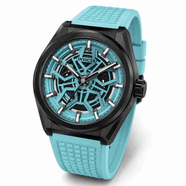 Invicta Speedway Rim Watch - 46mm, Light Blue (70060) kol saati