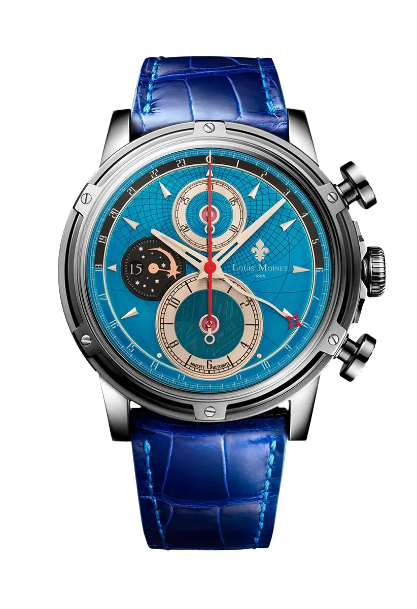 Louis Moinet Louis Moinet LM-87.20.20 46 mm kol saati