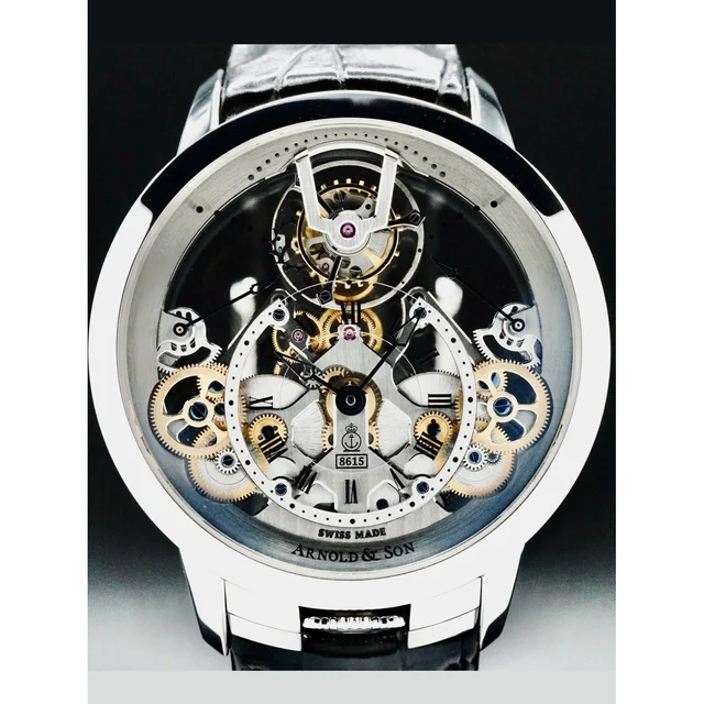 Arnold and Son Arnold & Son 1TPDS.T01A Time Pryramid Tourbillon Steel 210000066414 kol saa