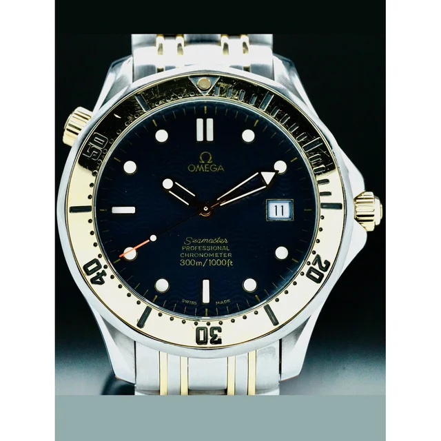 OMEGA Seamaster Two-Tone 300m Diver 210000044650 kol saati