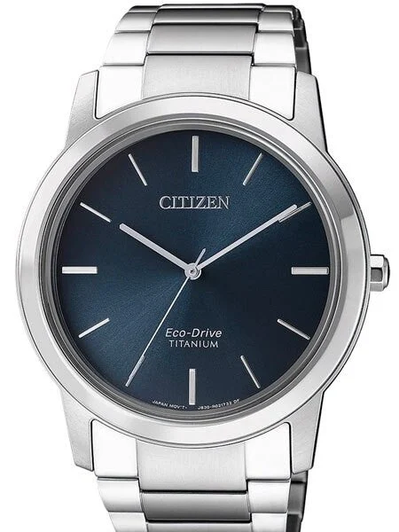 Citizen Titanium Eco-drive Watch with a 7-Month Power Reserve #AW2020-82L 41 mm kol saati