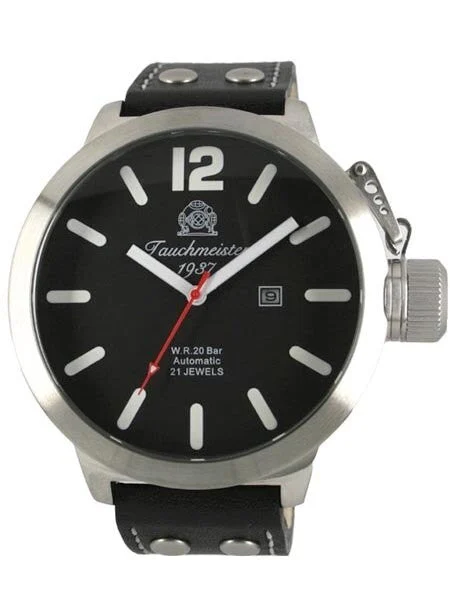 Tauchmeister XXL 54mm Miyota 8215 Automatic Military Dive Watch T0216A kol saati