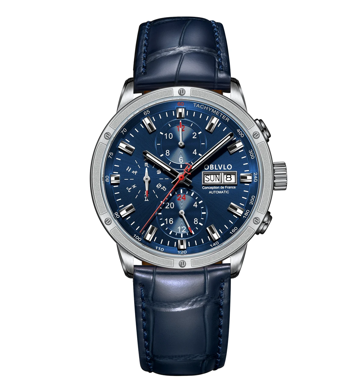 OBLVLO Series CM2-YLL 42 mm kol saati