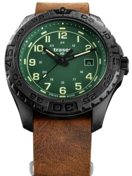 Traser Swiss Tactical Watch with Trigalight Illumination and AR Sapphire Crystal #109038 k
