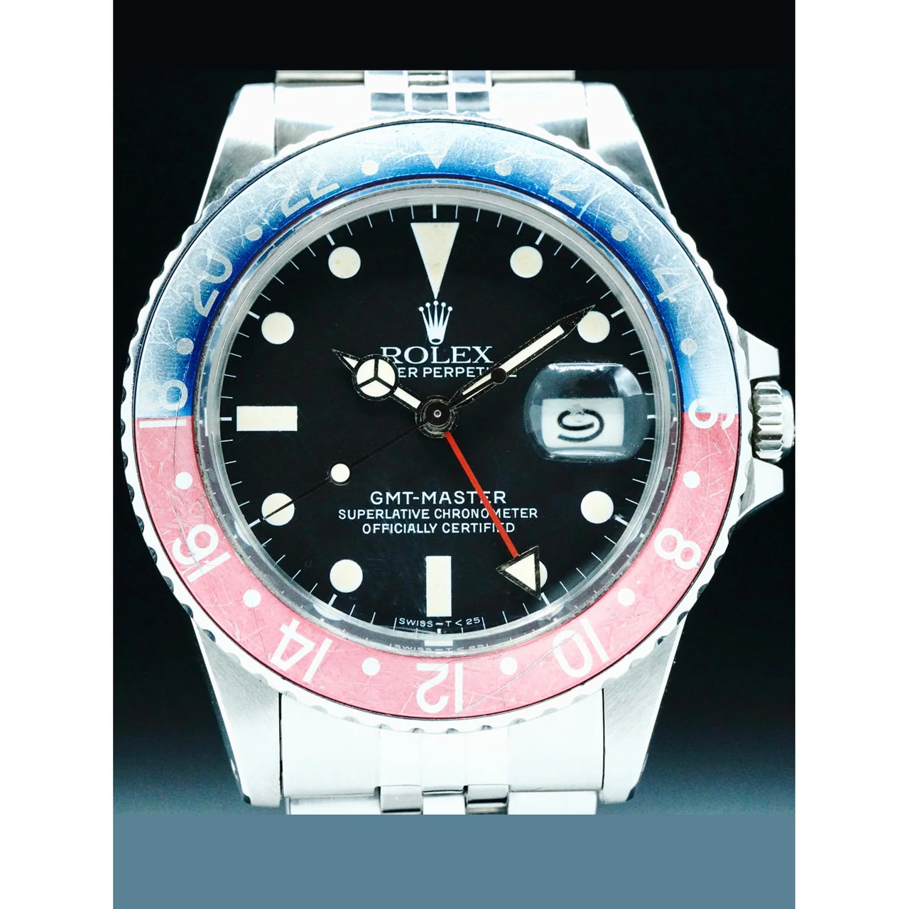 Rolex GMT Pepsi 210000079253 40 mm kol saati