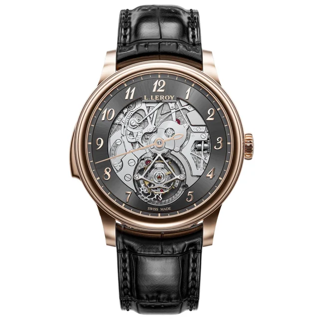 L. Leroy Osmior Bal Du Temps Red Gold LL305/1 kol saati