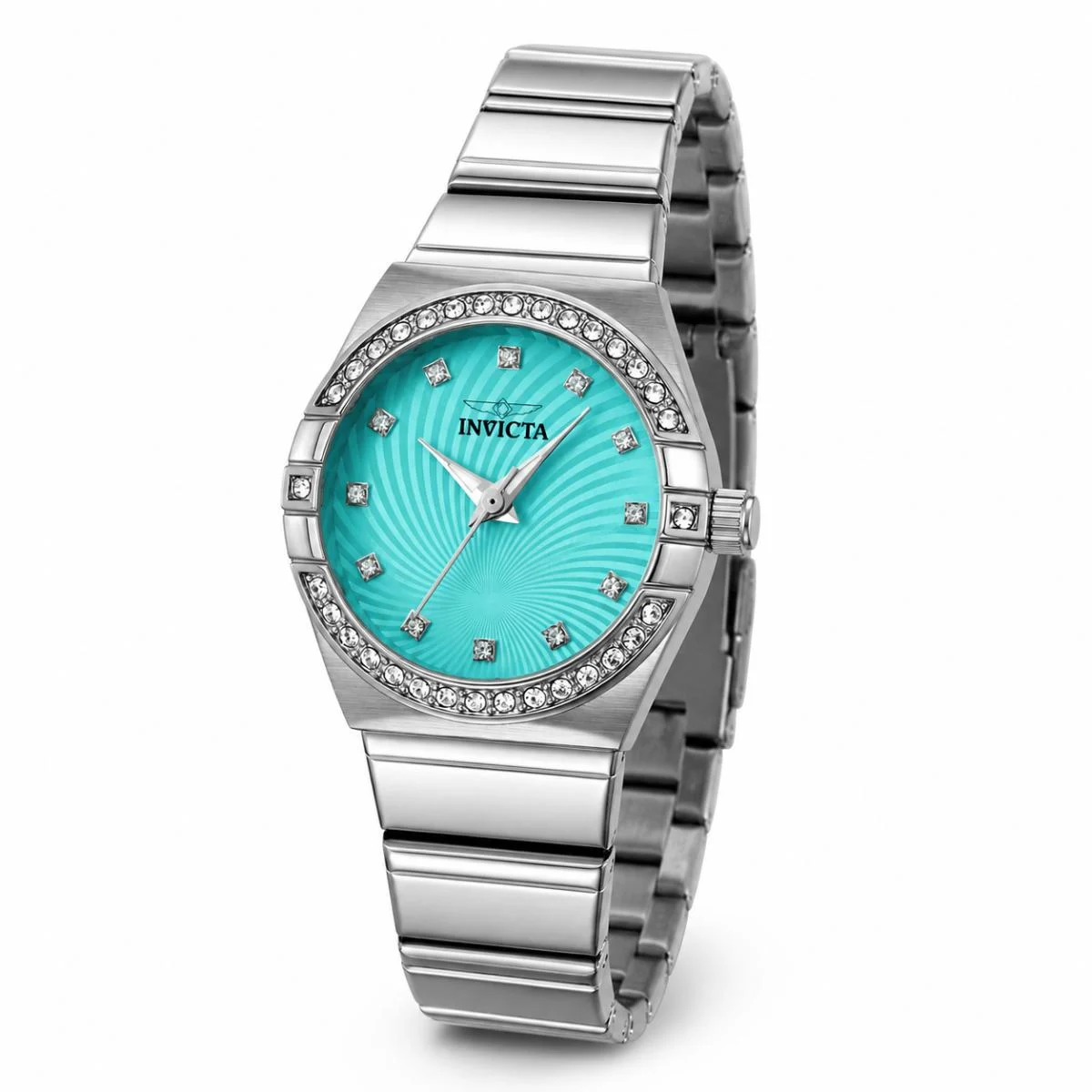 Invicta Angel Glintia Watch - 27.8mm, Silver (70263) 27.8 mm kol saati