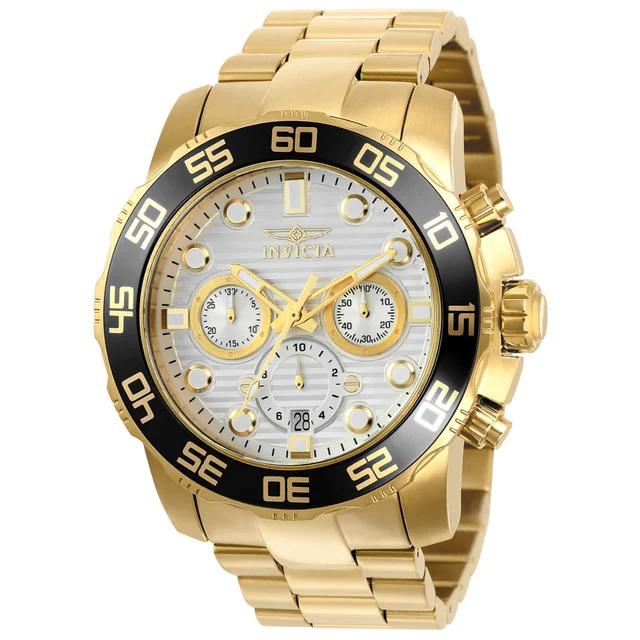 Invicta Pro Diver SCUBA Watch - 50mm, Gold (ZG-22229) kol saati
