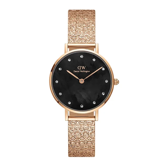 DANIEL WELLINGTON Petite Lumine Pressed Piano DW00600591 kol saati