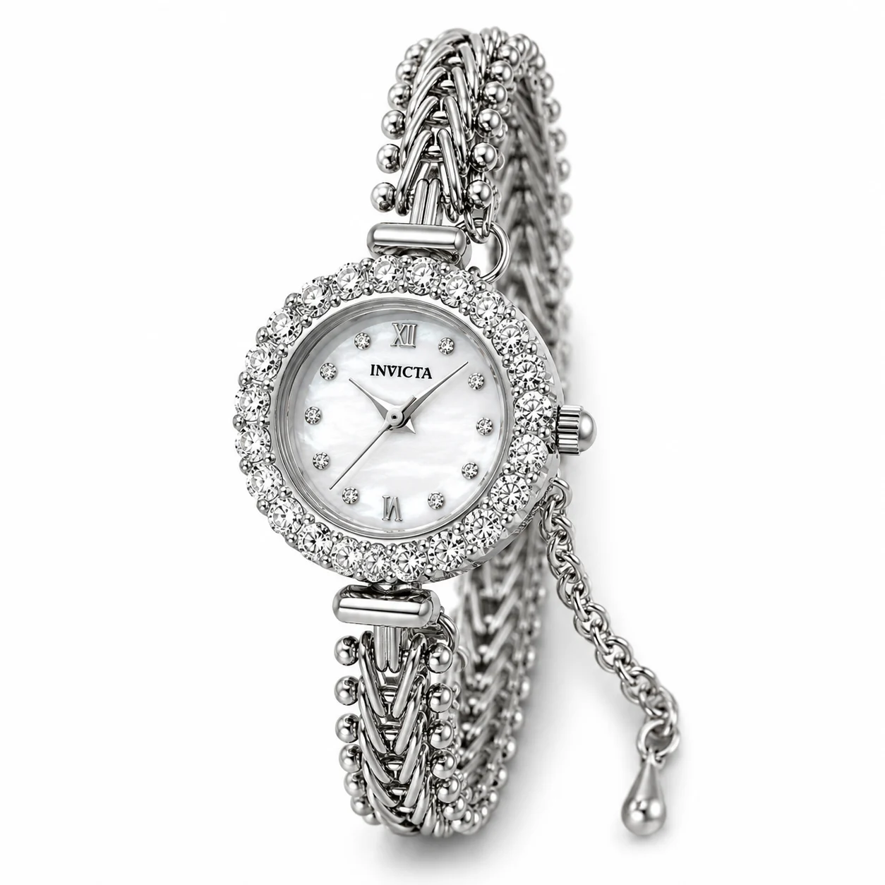 Invicta Angel Watch - 24.8mm, Silver (70418) kol saati