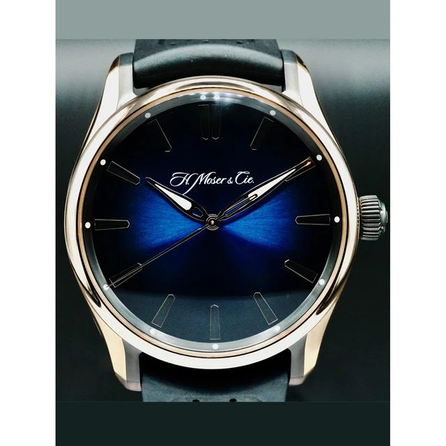 H. Moser and Cie. Moser and Cie. 3200-0903 Pioneer Centre Seconds Midnight Blue 2100000586