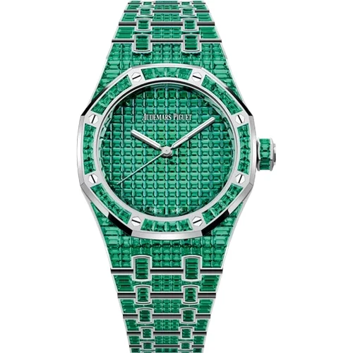 Audemars Piguet Selfwinding Emerald "50th Anniversary" 15554BC.EE.1274BC.01 kol saati