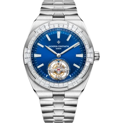 Vacheron Constantin Overseas tourbillon high jewellery 6007V/210G-B955 42.5 mm kol saati