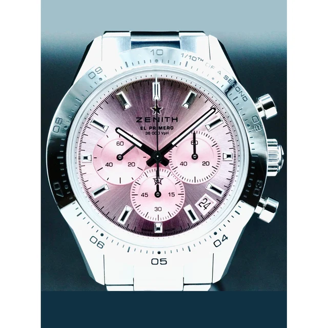 Zenith Chronomaster Sport Steel - Pink 41mm POC210000081054 kol saati