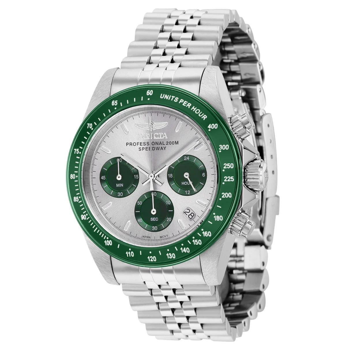 Invicta Speedway Velisque Watch - 39.5mm, Steel (ZG-36734) 39.5 mm kol saati