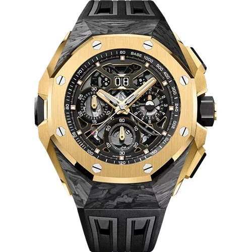 Audemars Piguet Split-Seconds Chronograph GMT Large Date 26650FA.OO.D002CA.01 43 mm kol saati