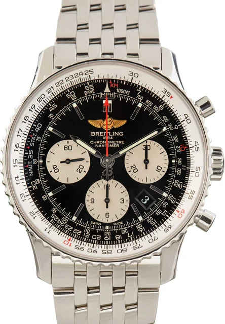 Breitling Navitimer 01 Black Dial AB012012/BB01 kol saati
