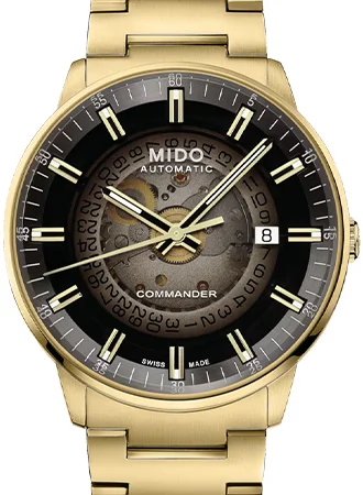 Mido Commander M021.407.33.411.01/MI 40 mm kol saati