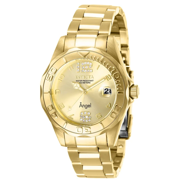Invicta Angel Watch - 38mm, Gold (28680) kol saati