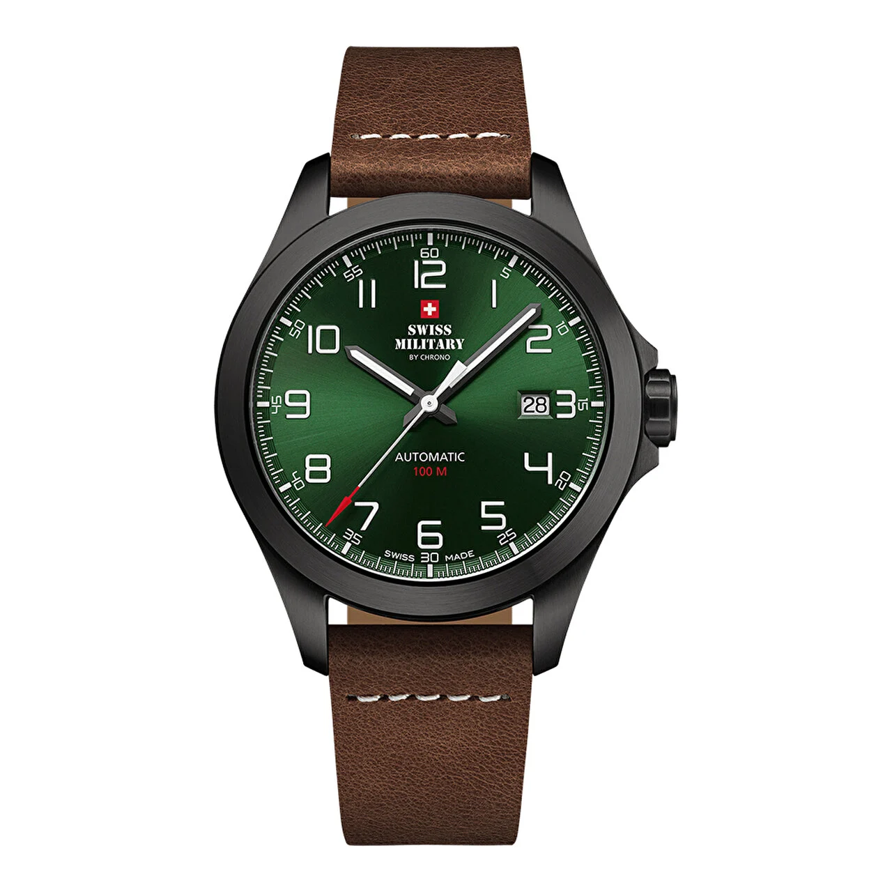 SWISS MILITARY BY CHRONO SMA34077.06 42 mm kol saati