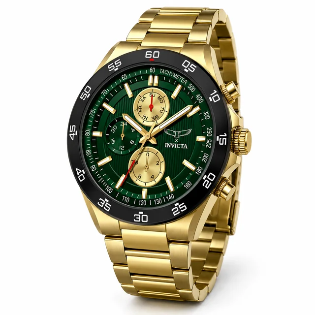 Invicta Rally Watch - 43mm, Gold (69984) kol saati