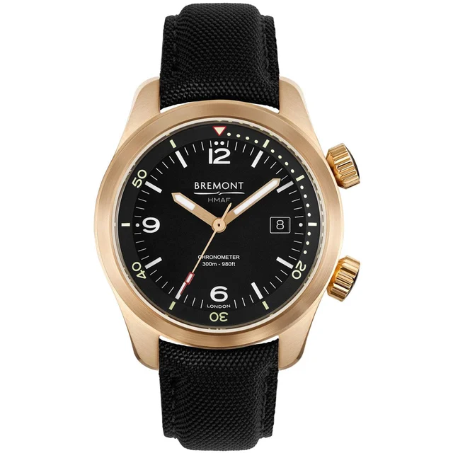 Bremont Argonaut Bronze Black Dial ARGONAUT-BZ-BK-R-S kol saati