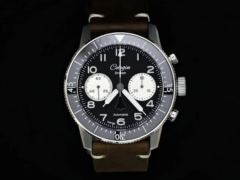 Celegin Draken Chronograph 43 mm kol saati