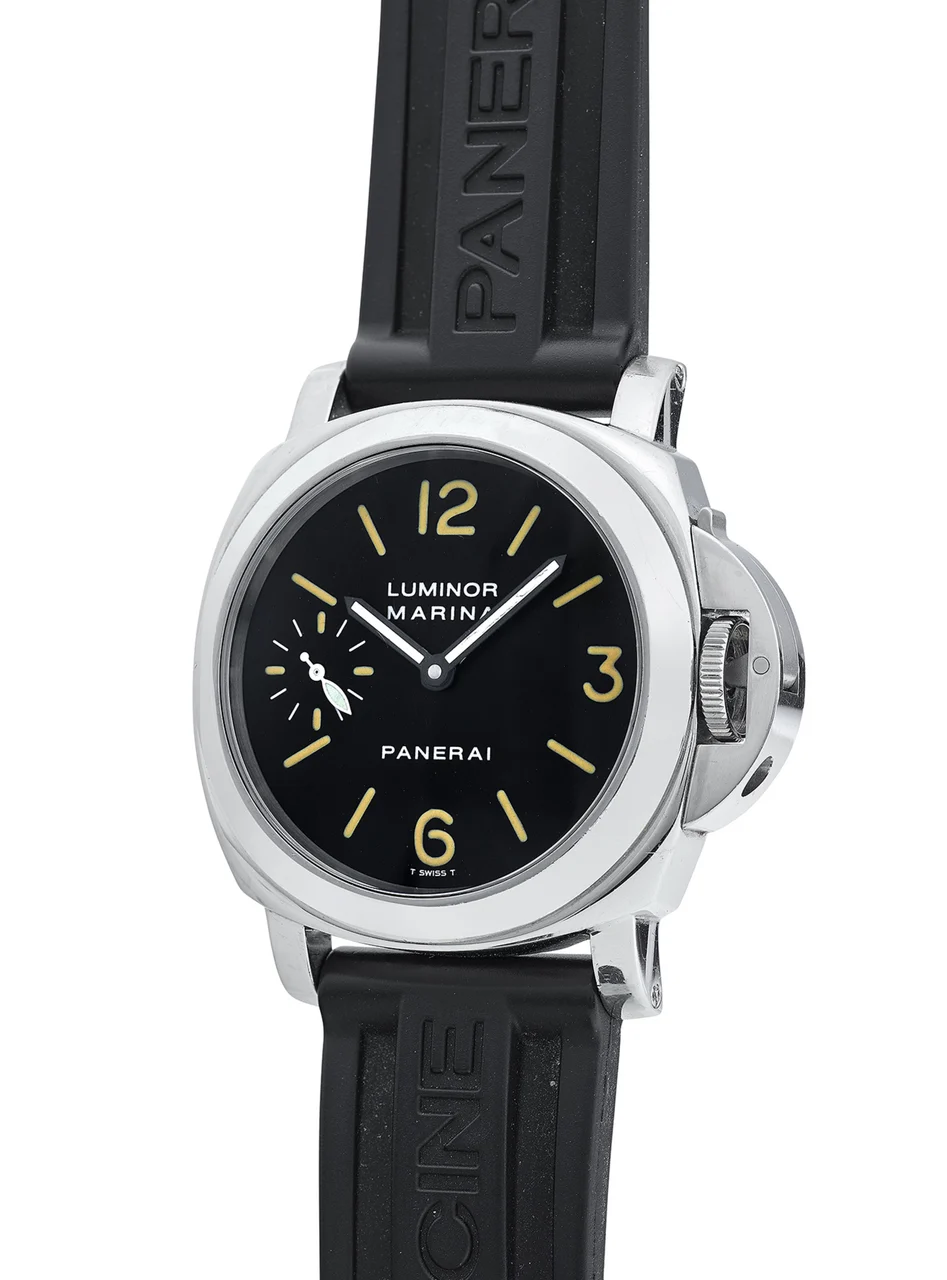 Panerai PANERAI REF. PAM 001, OP6502, LUMINOR MARINA - FIRENZE 1860 STEEL A0600/1500 kol saati