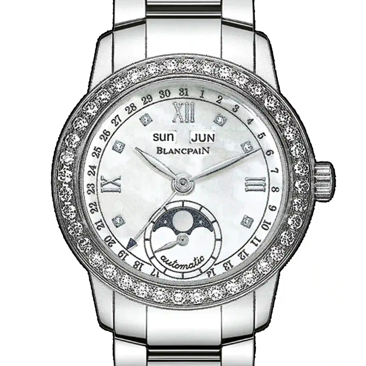 Blancpain Ladybird 47938 29 mm kol saati