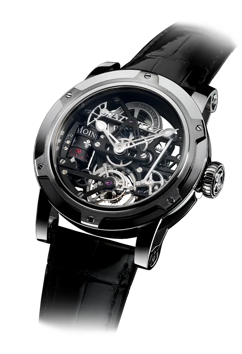 Louis Moinet Louis Moinet LM-43.20.20 45 mm kol saati