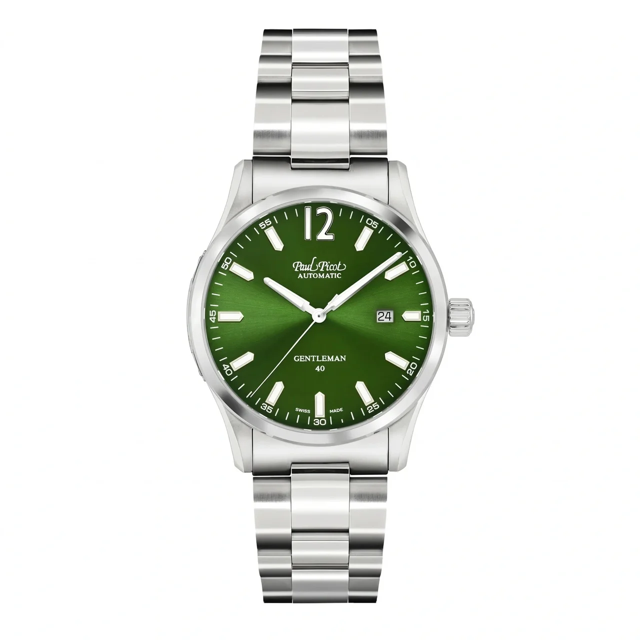 Paul Picot Gentleman 38369 40 mm kol saati
