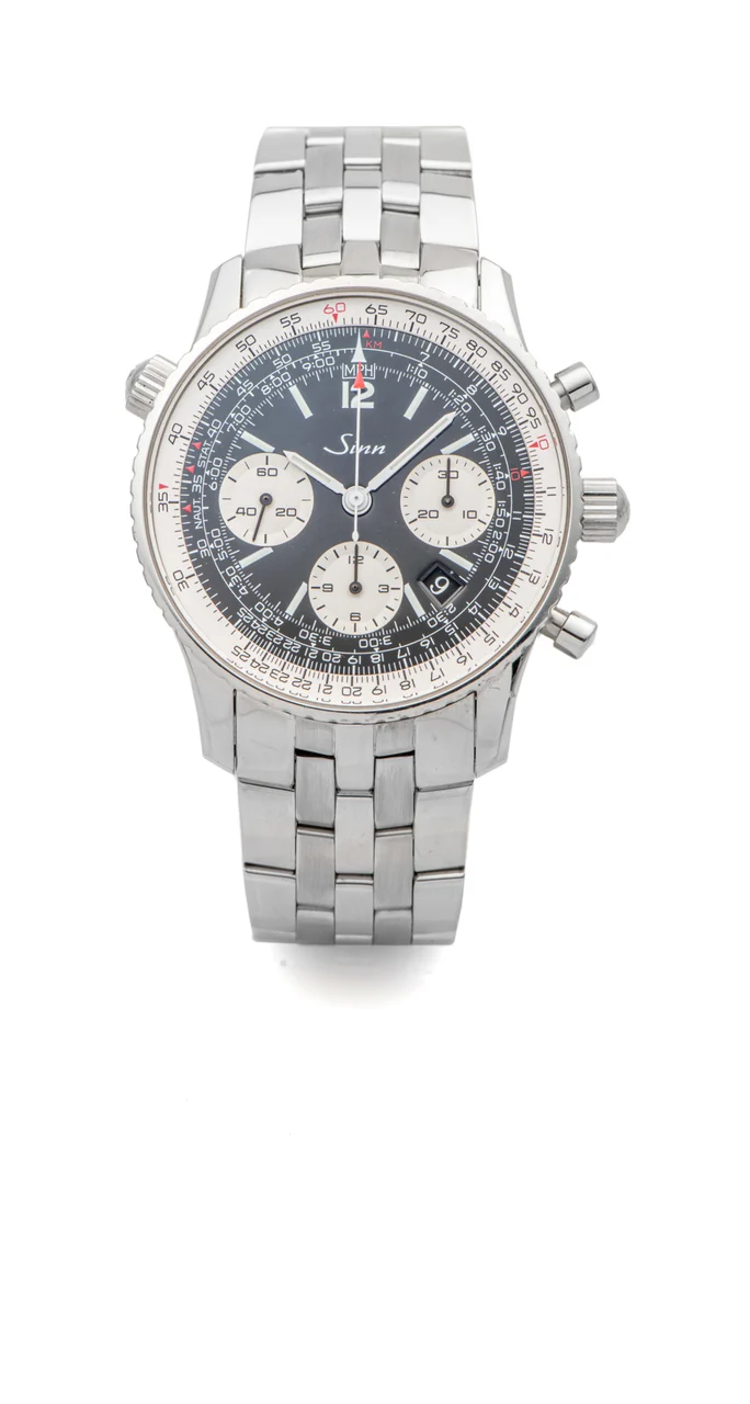 Sinn SINN, REF. 903.15256, Navigationsuhr, steel kol saati