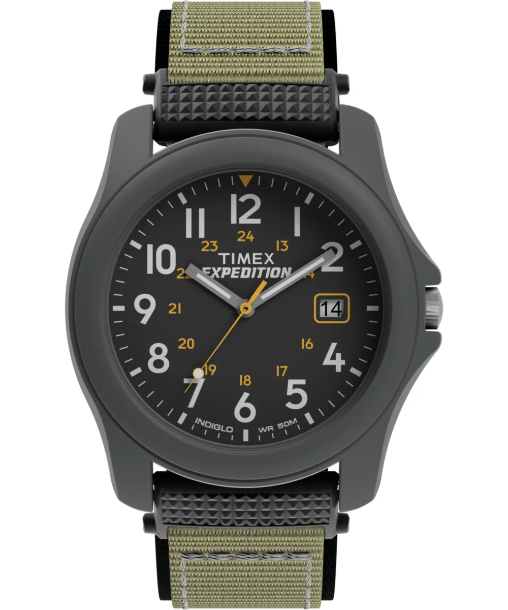 Timex Expedition Camper 39mm Fabric Strap Watch T425719J 39 mm kol saati