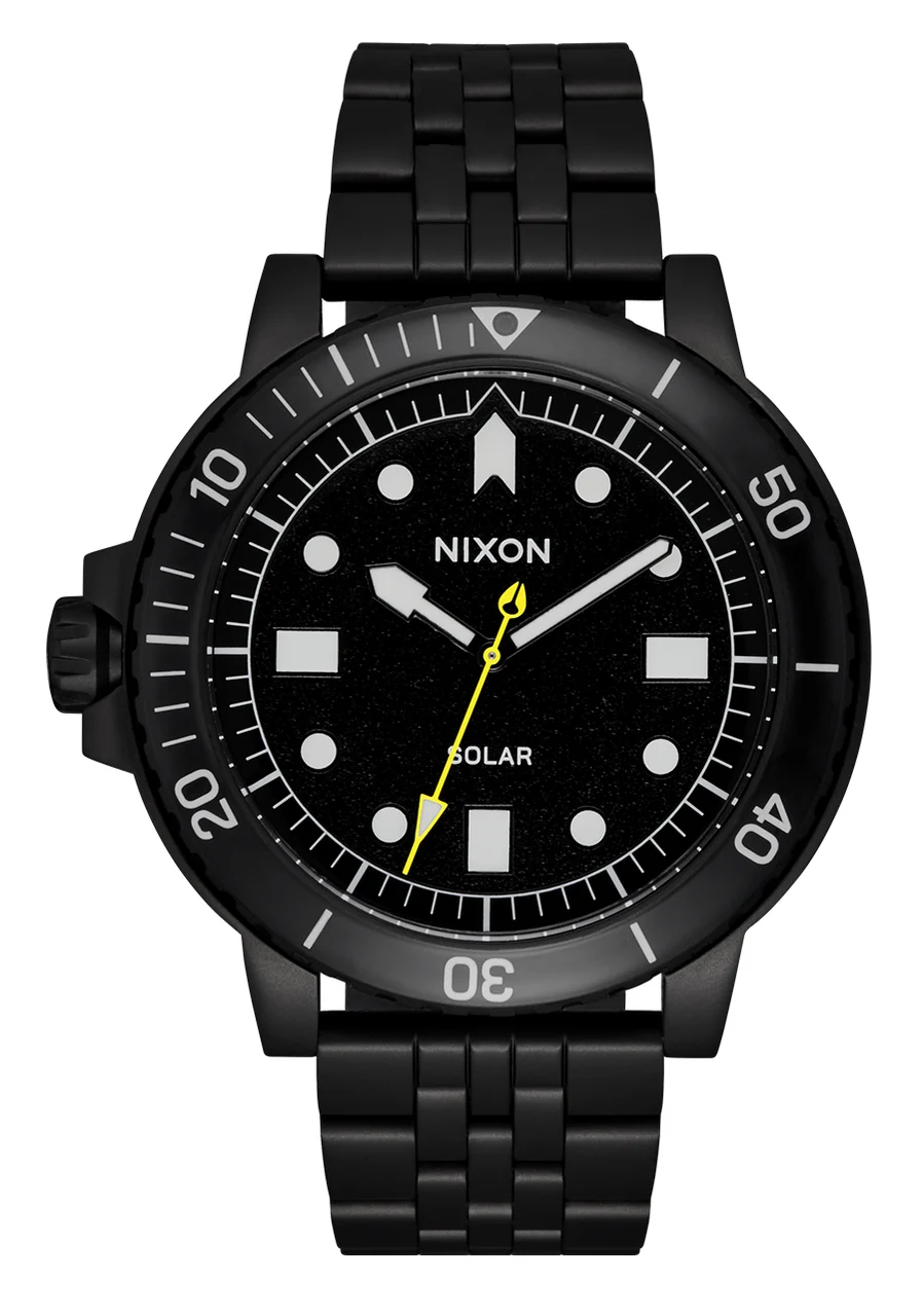 Nixon US Stinger 44 - All Matte Black / Black A1402-3086-00 44 mm kol saati