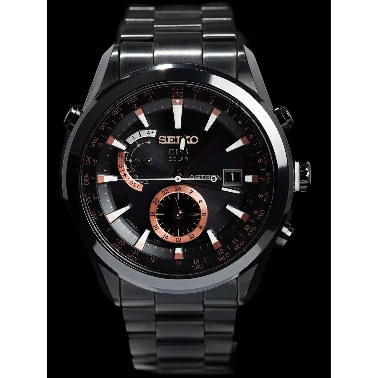Seiko Astron SAST100 GPS Solar 210000070708 47 mm kol saati