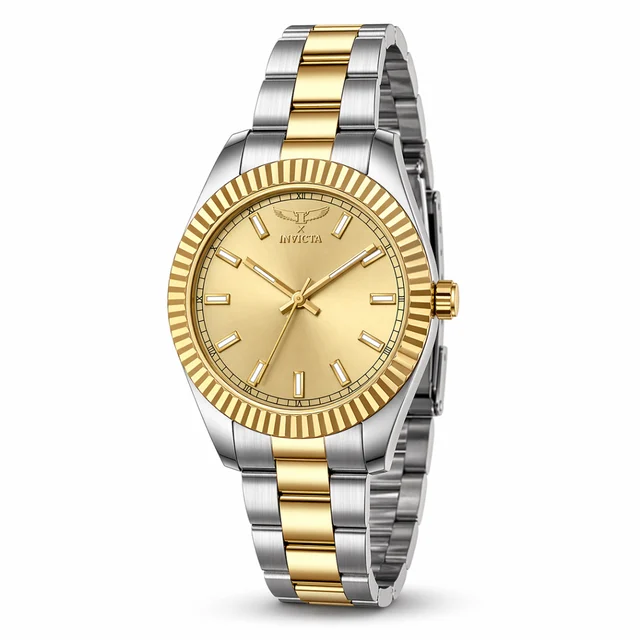 Invicta Specialty I by Watch - 40mm, Gold, Steel (69009) kol saati