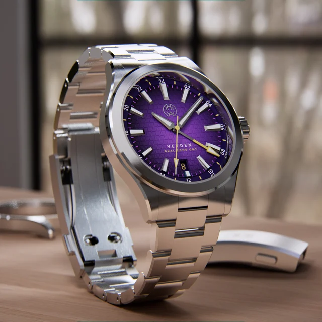 Henry Archer Verden GMT HAC-VER-PCL-3LI kol saati