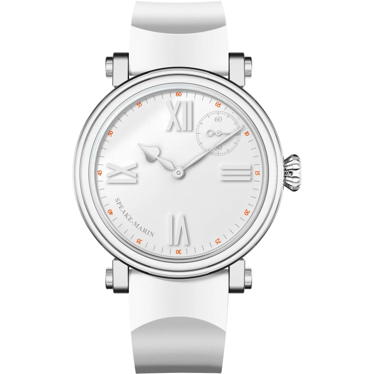 Speake-Marin Academic White New 42mm 414217000 42 mm kol saati
