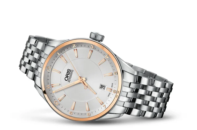 Oris Artix Date 01 733 7713 6331-07 8 19 80 kol saati