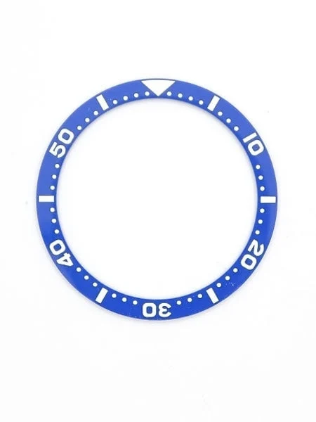 Islander Blue Ceramic Luminous Bezel Insert for Seiko SKX007, SKX009, SKX011 #C05 kol saat