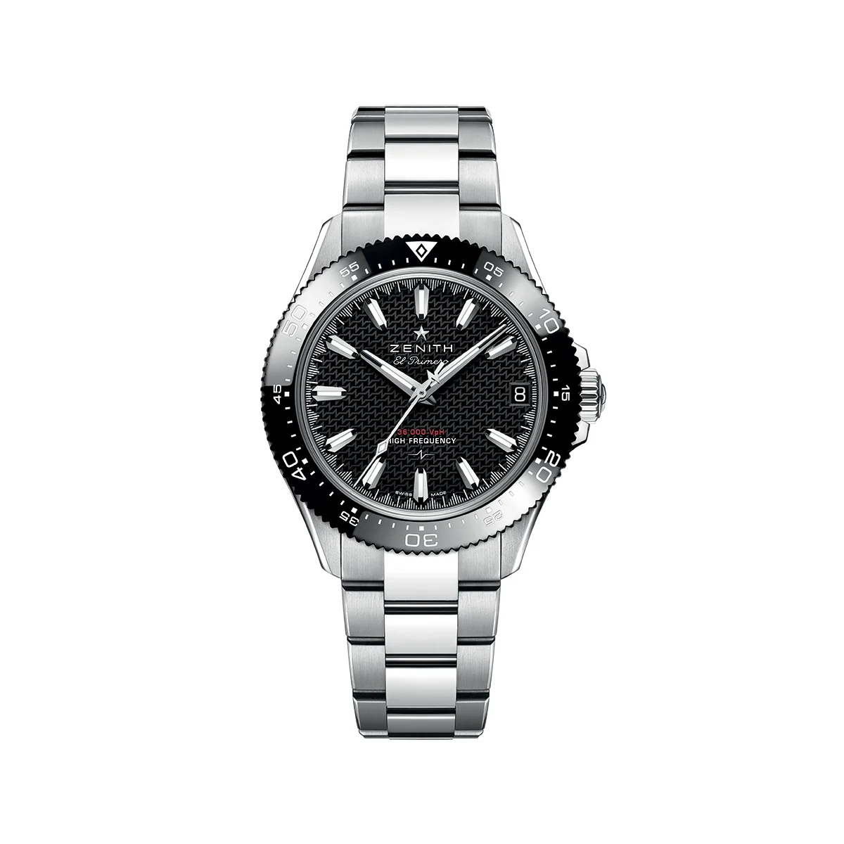 Zenith Chronomaster Solo Sport 40mm - Black on Bracelet 03.5000.3620/22.M5000 40 mm kol saati