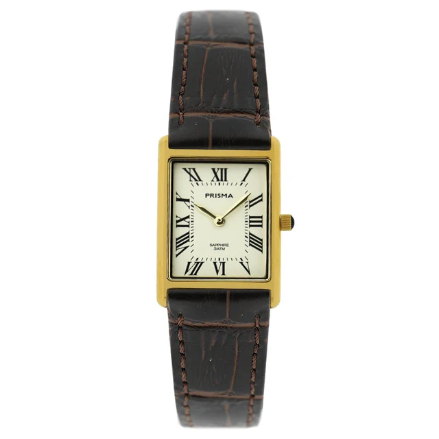 Prisma Baroness Gold Leather Prisma P.2350 Baroness Gold Leather kol saati