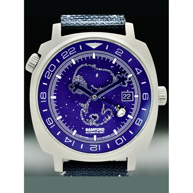 Bamford Midnight Snoopy GMT 210000053563 kol saati
