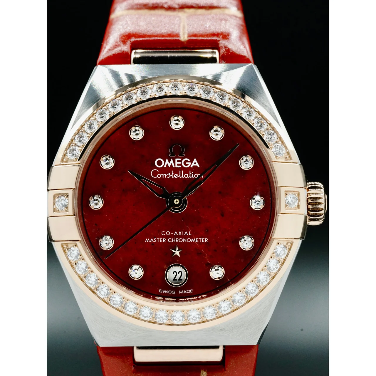 OMEGA Constellation Co‑Axial Master Chronometer 29 mm 131.28.29.20.99.002 210000030215 29 mm kol saati