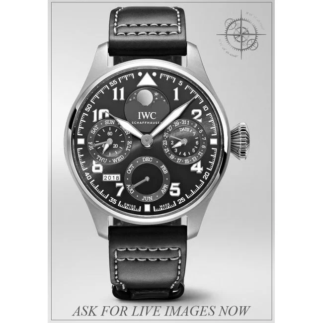 IWC Big Pilot Perpetual Calendar "Antoine De Saint Exupery" 210000073675 46.2 mm kol saati
