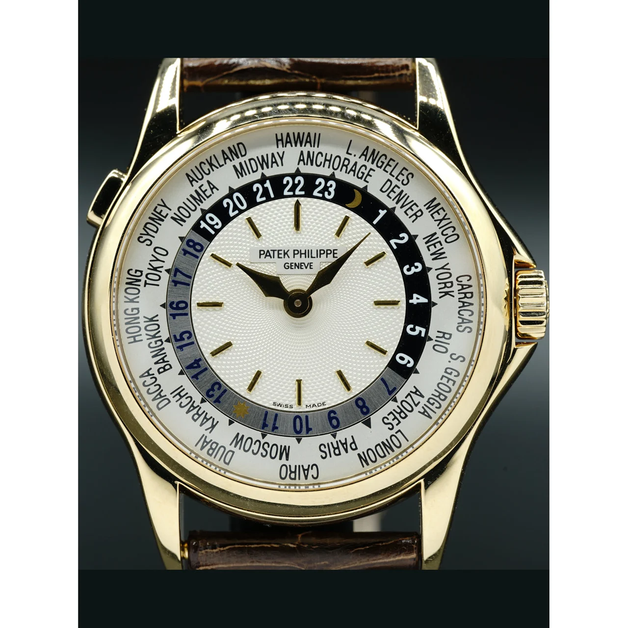 Patek Philippe World Time 5110J-001 210000020868 37 mm kol saati